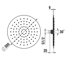 Laufen-Rainshower H3679810012321-