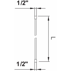 Laufen-Flexible hose H3629800901401-