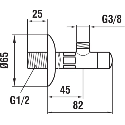 Laufen-Stop valve WI104931100010-