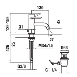 Laufen-Twin HF988837100001-