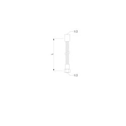 Laufen-Flexible hose HF105656100000-
