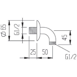 Laufen -Shower accessories HF105700100000-