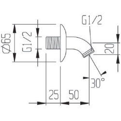 Laufen -Shower accessories HF105702100000-