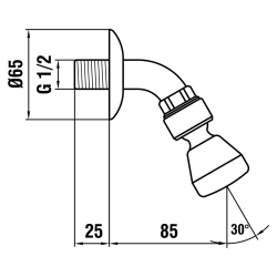 Laufen -Rainshower HF105733100702-