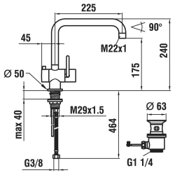 Laufen-Twin HF988732100001-