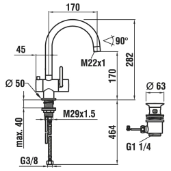 Laufen -Twin HF988728100001-