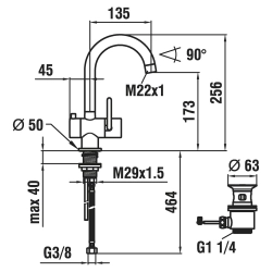 Laufen -Twin HF988726100001-