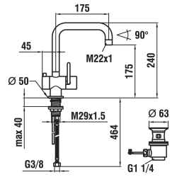 Laufen-Twin HF988722100001-