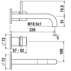 Laufen-Twin HF985685100001-