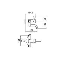 Laufen -Twin HF985480100005-
