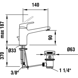 Laufen -Citypro HF500903100000-