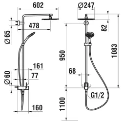 Laufen-Twin HF980356100000-