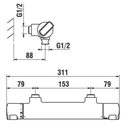 Laufen -Citypro HF500950100000-