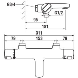 Laufen-Citypro HF500960100010-
