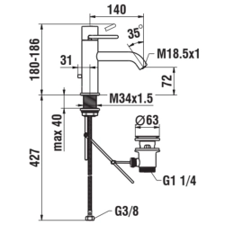 Laufen -Twin HF980303100000-