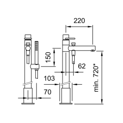 Laufen -Twin HF980226100001-