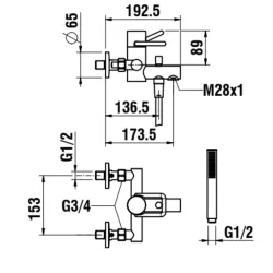 Laufen -Twin HF980208100005-