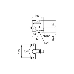Laufen -Twin HF980208100005-