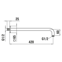 Laufen-Rainshower HF960108100001-