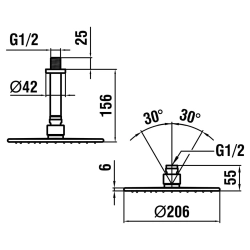 Laufen -Rainshower HF960104100001-