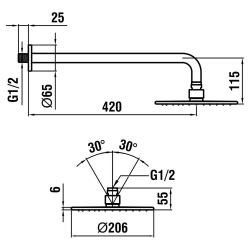 Laufen -Rainshower HF960103100001-