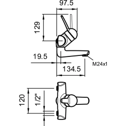 Laufen-Milor HF503432100030-