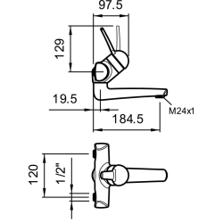 Laufen-Milor HF503433100030-