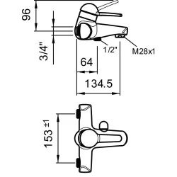 Laufen-Milor HF503460100010-