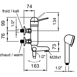 Laufen-Milor HF503463100000-