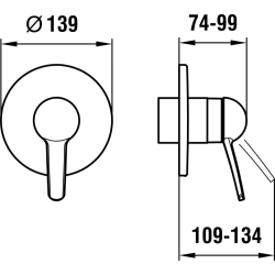 Laufen-Milor HF503478100000-