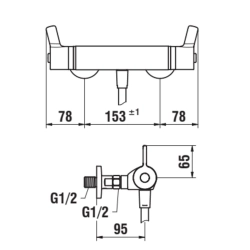 Laufen -Thermofit HF504350100094-