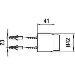 Laufen -Shower accessories HF504709100000-