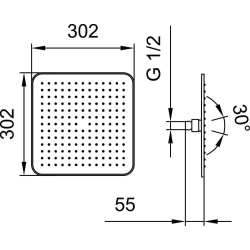 Laufen-Rainshower HF504722100000-