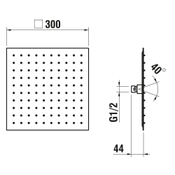 Laufen-Quadriga HF504732441000-