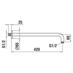 Laufen-Shower accessories HF504774100000-