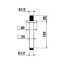 Laufen-Quadriga HF546027100000-