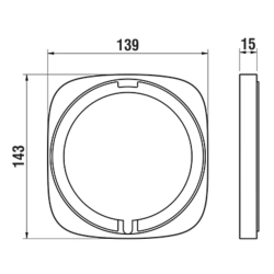 Laufen -Simibox HF564007100000-