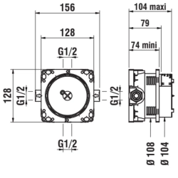 Laufen -Simibox HF574037000000-