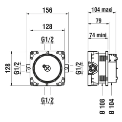 Laufen-Simibox HF574038000000-