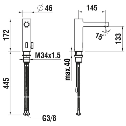 Laufen -Twintronic HF707003423000-