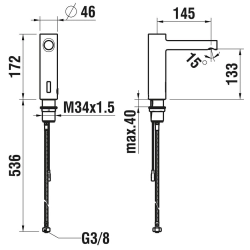 Laufen -Twintronic HF707004100000-