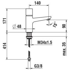 Laufen-Easytouch HF741004100000-