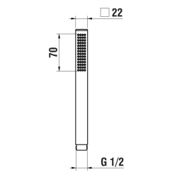 Laufen -CityStick HF939035100000-