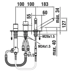 Laufen -Twin HF920568100001-