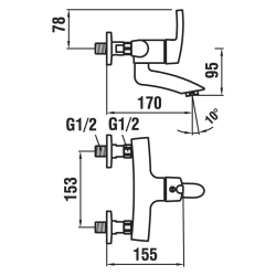 Laufen -Surf HF915550100001-