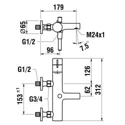 Laufen-Twinplus HF905461100000-