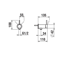 Laufen -Twinplus HF905455100040-