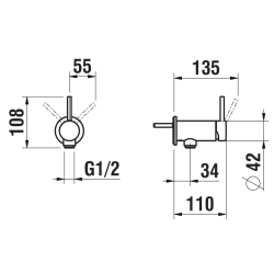 Laufen -Twinplus HF905455100000-