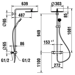 Laufen-Vivid HF905452428730-