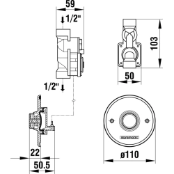 Laufen -Inwalltouch HF770001100000-